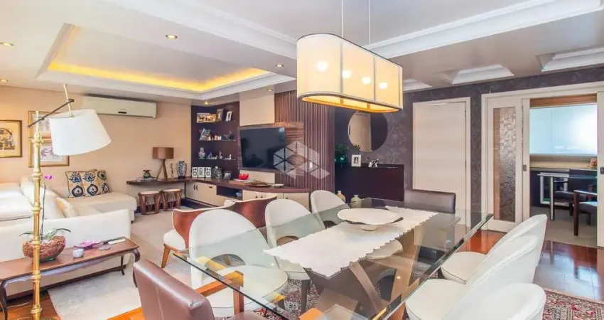 Amplo apartamento de 138m2, andar alto e completamente mobiliado!