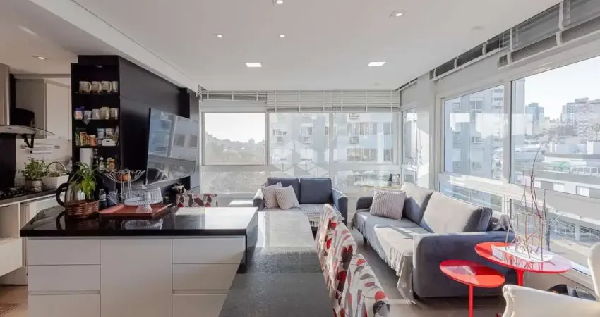 Apartamento de 3 dormitórios e 2 vagas de garagem com vista no bairro jardim botânico!!