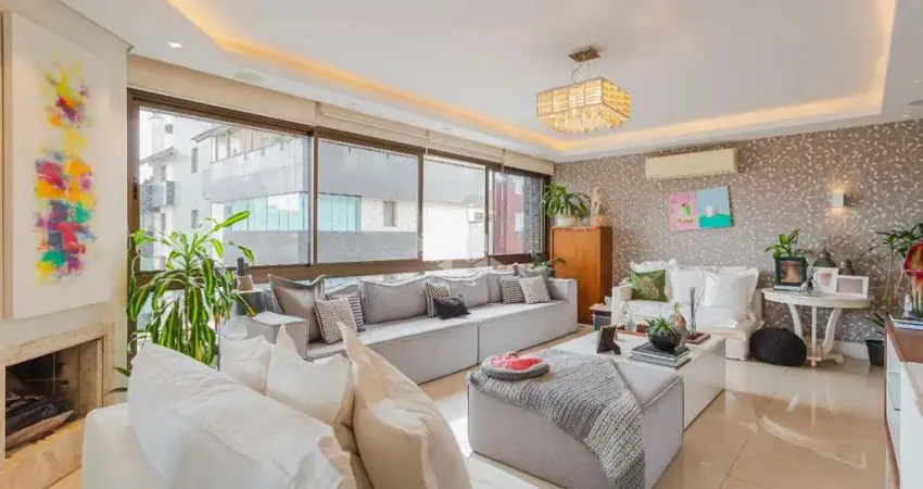 Apartamento a venda com 3 suítes e 2 vagas com 150 m2 privativos no petrópolis