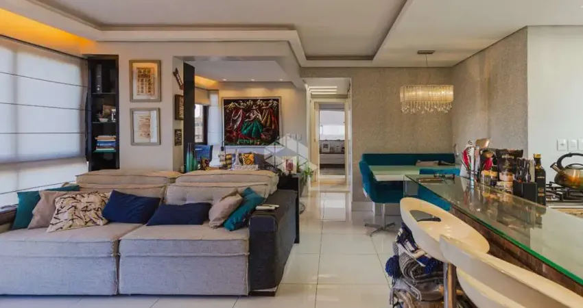 Apartamento mobiliado, 82m², 2 dormitórios (1 suíte) 2 vagas no três figueiras próx.ao gnu e pça da encol