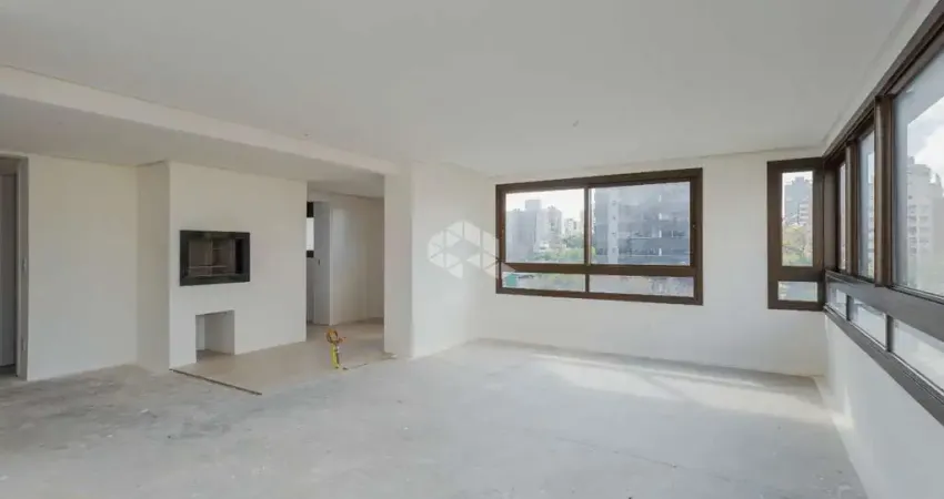 Apartamento no petrópolis com 125 m² privativos com 3 suítes e 2 vagas