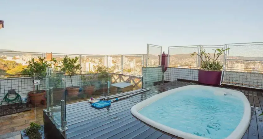 Cobertura petropolis 3 dor com suíte 2 vagas bairro petropolis