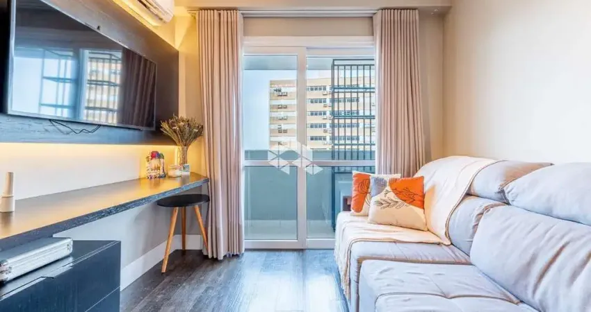 Apartamento com 52m² e 1 dormitório, 1 vaga no bairro Petrópolis em Porto Alegre