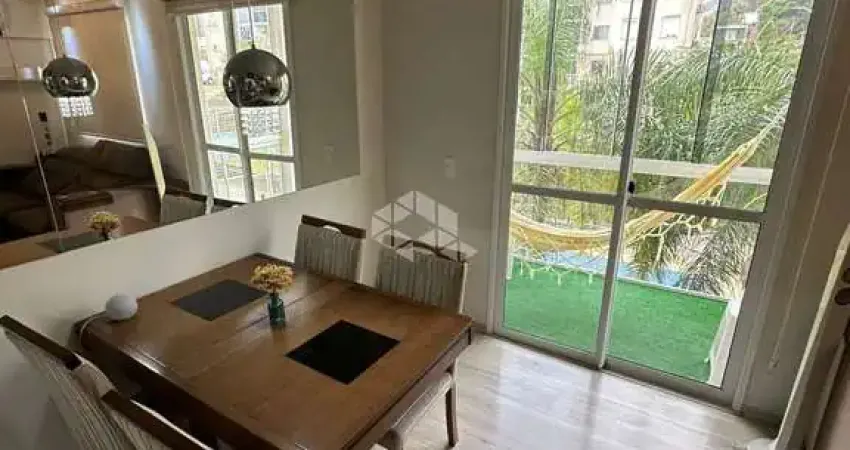 Apartamento mobiliado 3 dormitórios com suíte e vaga - morro santana