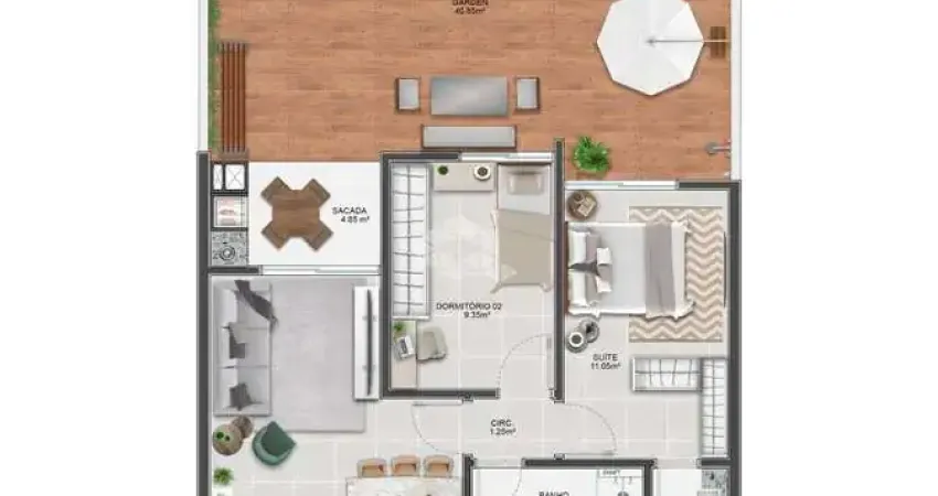 Apartamento com 2 quartos à venda na Rua João Meirelles, 1370, Abraão, Florianópolis