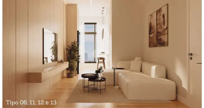 LANÇAMENTO Apartamento 1 dormitório na Meia Praia em Itapema