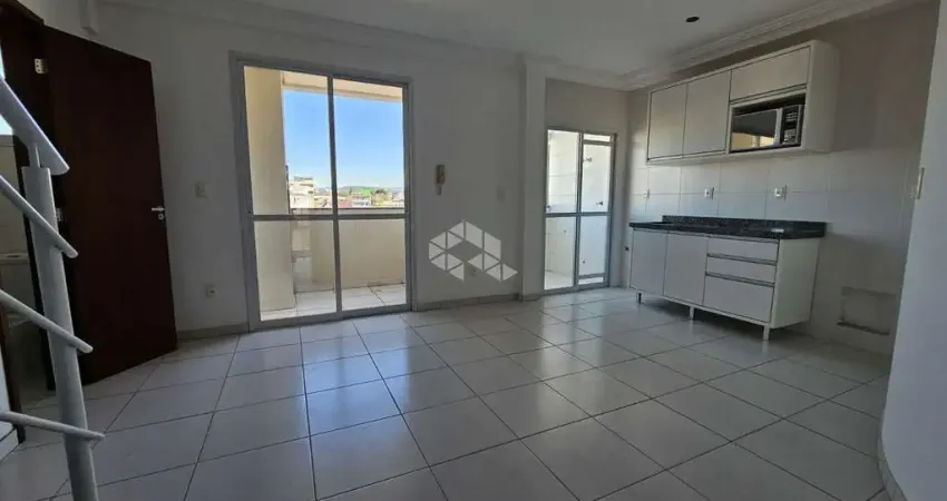 Cobertura duplex com 3 suítes  e 2 vagas de garagem em capoeiras, florianópolis-sc