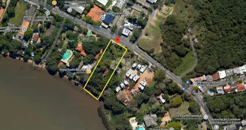 Terreno para comprar na Pedra Redonda (beira de rio em Porto Alegre)