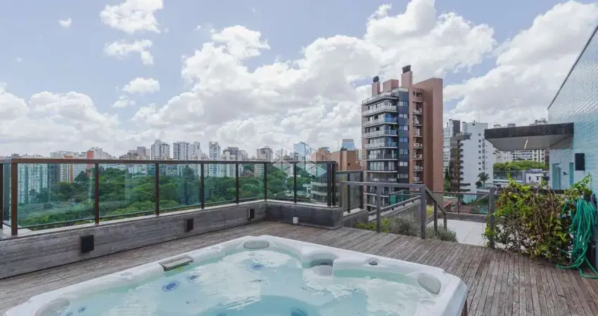 Cobertura com vista panorâmica ao lado da Encol