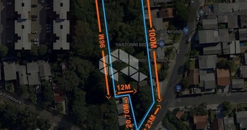 Terreno à venda na Avenida Doutor Sezefredo Azambuja Vieira, 5996, Olaria, Canoas