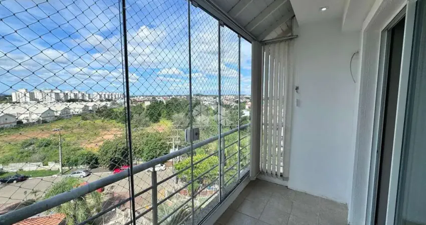 Apartamento 2 dormitórios, sacada com churrasqueira, 55m² privativo, bairro igara, canoas