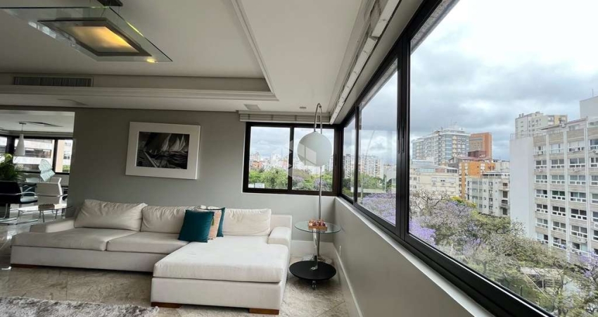 Crédito Real vende luxuoso apartamento de 03 dormitórios, sendo 03 suítes e 3 vagas de garagem no Bairro Moinhos de Vento / Porto Alegre / RS.