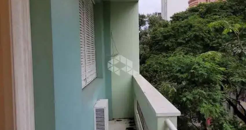 Apartamento à venda 2 dormitórios com sacada na rua dos andradas, centro histórico, porto alegre/rs