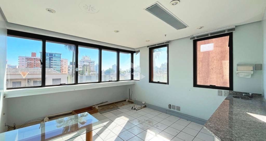 Sala / Conjunto comercial a venda com VAGA DE GARAGEM no Bairro Menino Deus em Porto Alegre - RS.