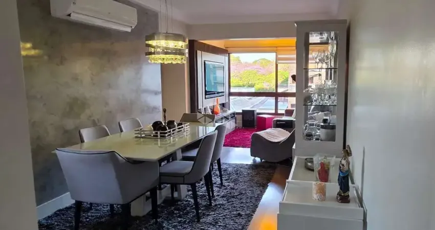 Apartamento à venda, 3 dormitórios, 2 vagas de garagem, churrasqueira, mobiliado no higienópolis - porto alegre - rs