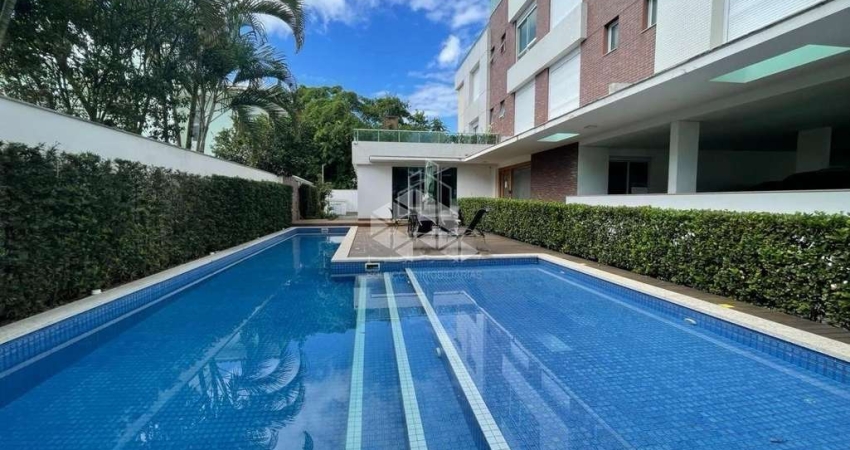 APARTAMENTO SEMIMOBILIADO COM 3 QUARTOS SENDO 1 SUÍTE 2 VAGAS DE GARAGEM E SACADA COM CHURRASQUEIRA EM JURERÊ FLORIANÓPOLIS