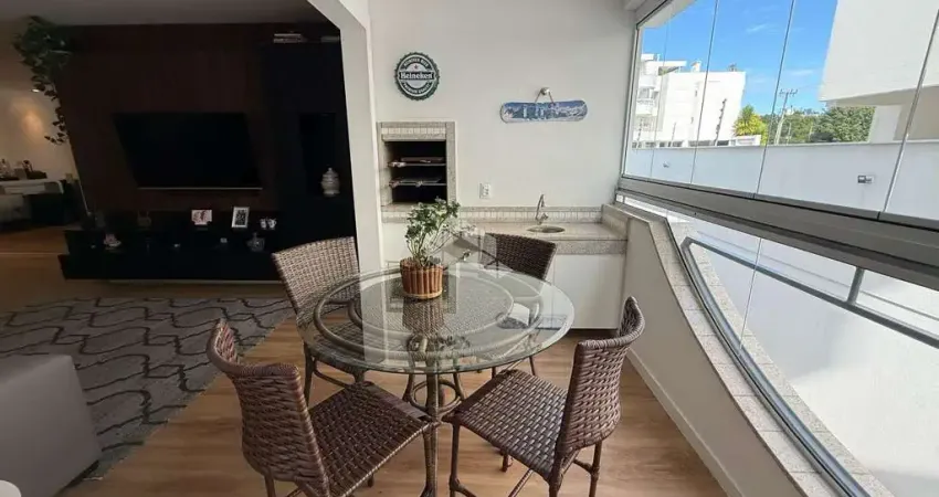 APARTAMENTO  COM 2 QUARTOS SENDO 1 SUÍTE MOBILIADO COM SACADA E CHURRASQUEIRA EM JURERÊ INTERNACIONAL