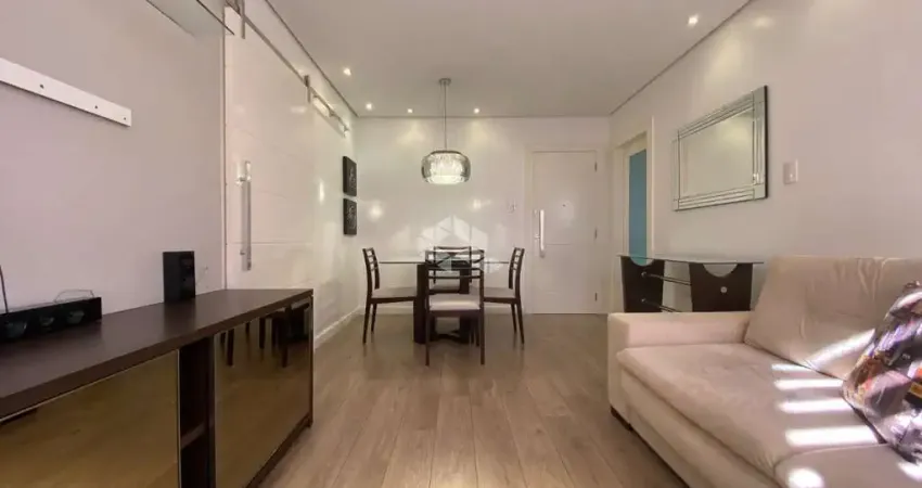 Apartamento mobiliado com 2 quartos e 1 vaga de garagem no centro de florianópolis