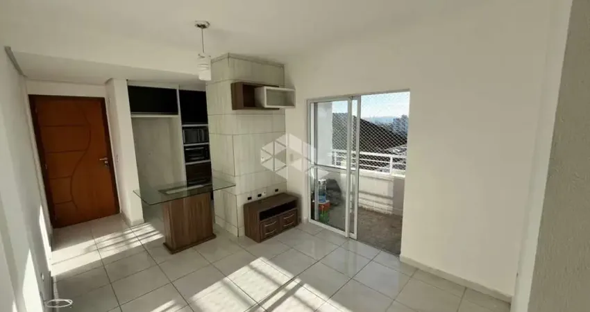 Apartamento semimobiliado com sacada e churrasqueira 2 quartos e 1 vaga em areias são josé