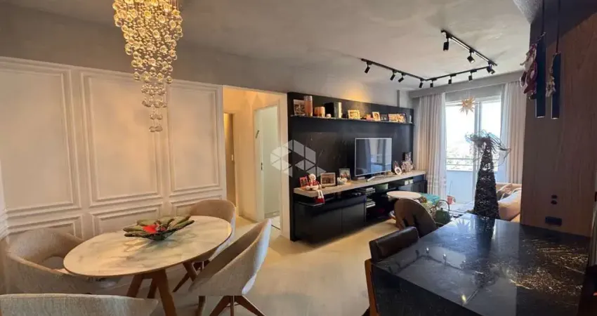 Apartamento semimobiliado 2 quartos com 1 suíte sacada e vista para o mar em capoeiras