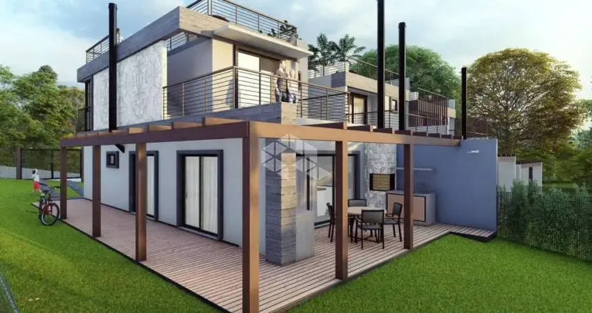 Casa com 3 dormitórios, 2 vagas de garagem no Bairro Ferraz em Garopaba SC