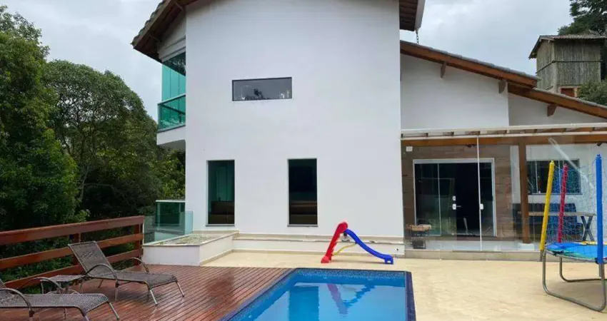 Casa, semi nova, com 4 suítes 6 vagas  300,00 m² serra da cantareira