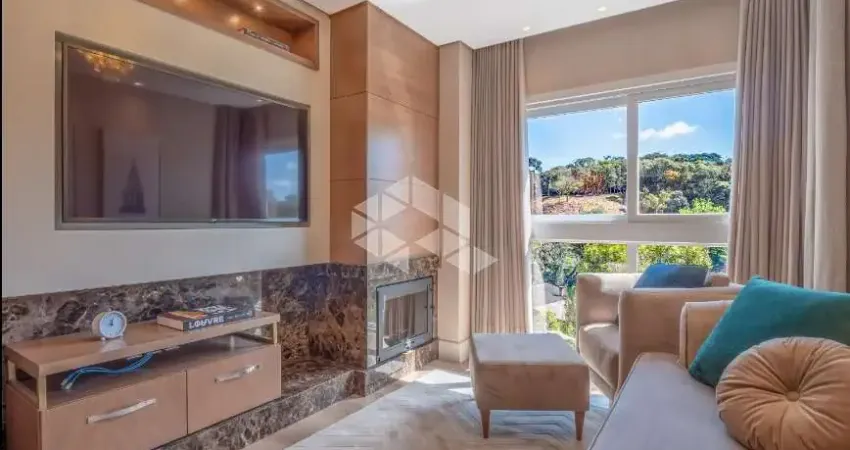 Apartamento, 2 suítes 75,33m², elegantemente mobiliado e decorado na avenida principal de gramado.