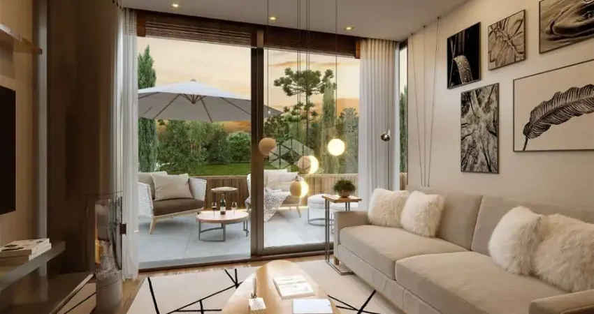 Apartamento de 2 dormitórios (1 suítes),  51,50m² em Gramado, a 5 minutos da Rua Coberta