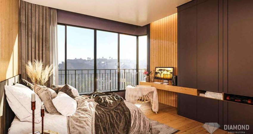 Apartamento 2 dormitórios, 92,87m² privativos, 1 vaga, no Centro de Gramado - Torre Outonno