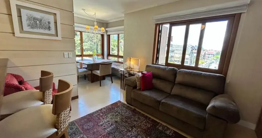 Apartamento 2 dormitórios, 70m², 1 vaga no centro de gramado