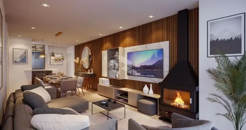 Apartamento 2 suítes, 79,45m² privativos, 1 vaga, no centro de canela