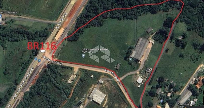 Sítio à venda com 6Ha as margens da BR116 com infraestrutura para transportadoras