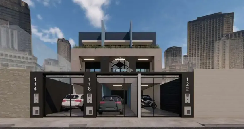 Sobrados novos na vila formosa com 3 quartos e varanda gourmet