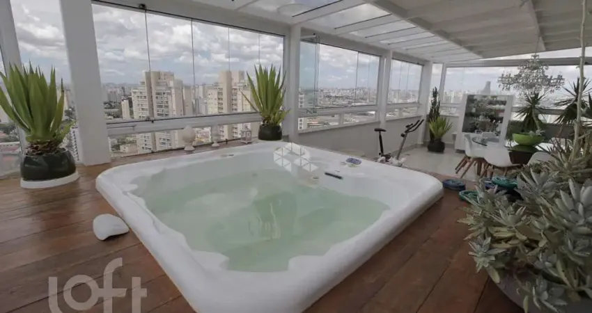 Cobertura duplex a venda condominio leonardo da vinci com 4 dormitórios com jacuzzi