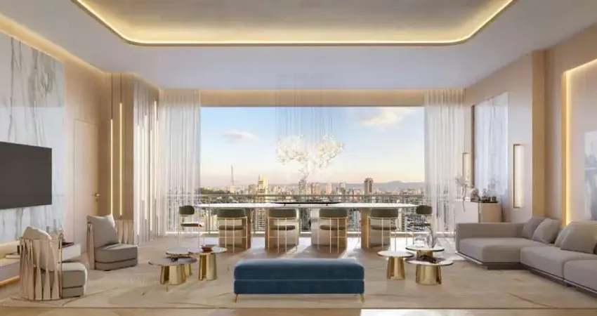 Apartamento 177,5m² no the palace royal cyrela - 3 a 4 dormitórios, até 3 suítes, 4 vagas