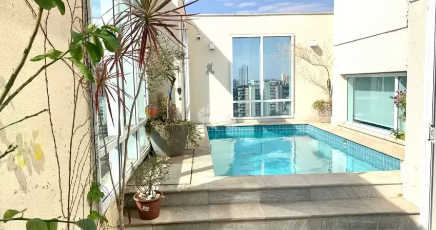 Cobertura duplex 315m² no jardim anália franco - 4 suítes, 4 vagas, condomínio eunice weaver