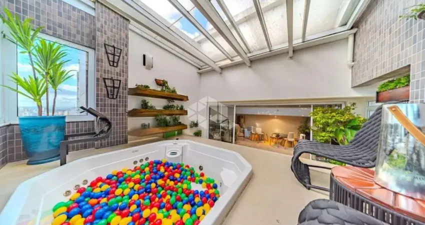 Cobertura 203m² no condomínio málaga - 3 suítes, 4 vagas, porteira fechada, jardim anália franco