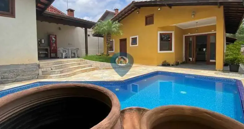 3d(1sts) ótima casa, lareira, piscina e gourmet!- aceita pets