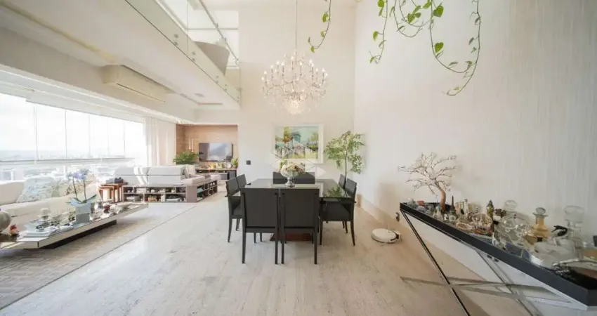 Cobertura 345m² no condomínio mont serrat - 4 suítes, 5 vagas, alto padrão no jardim anália franco