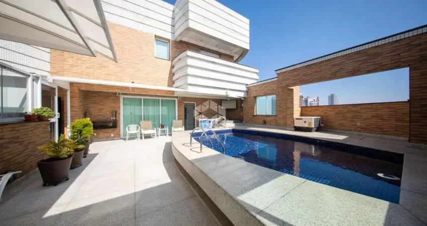 Cobertura 421m² no condomínio villa lobos - 3 suítes (4ª reversível), 6 vagas, jardim anália franco