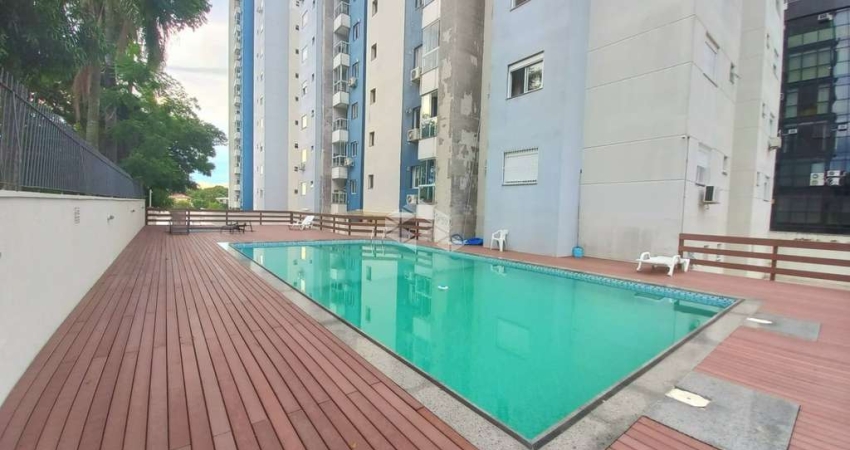 Apartamento 2 dormitórios com sacada e churrasqueira, centro de Canoas/RS.