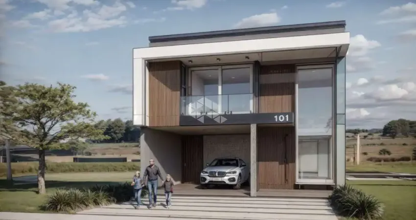 Casa alto padrão, na planta, 3 suítes, 4 vagas de garagem. Centro Esteio