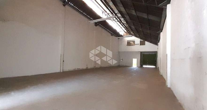 Pavilhão no bairro Navegantes, em Porto Alegre