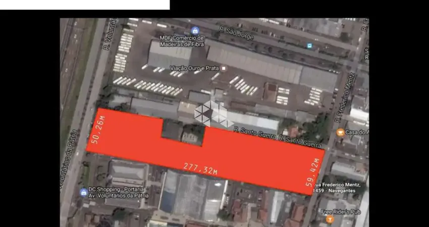 Terreno com 16 mil metros no bairro Navegantes em Porto Alegre!