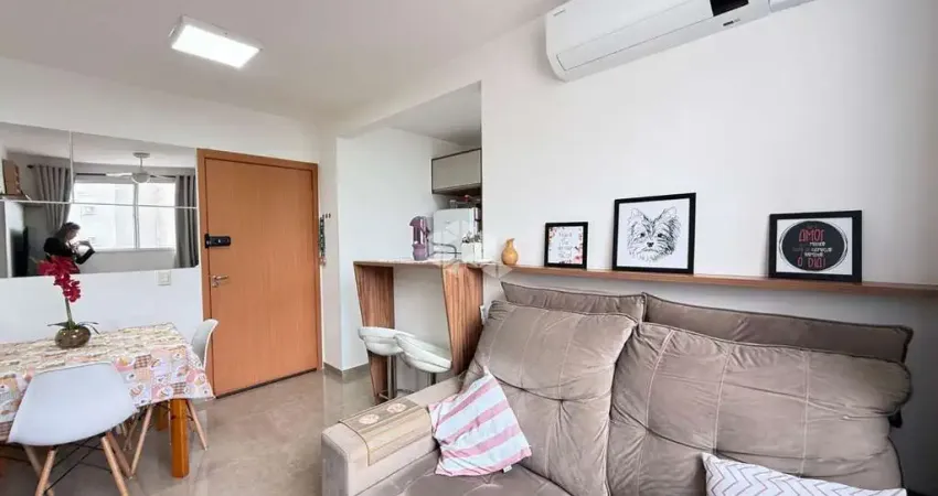 Apartamento de 2 dormitórios e 1 vaga de garagem, no bairro Humaitá, em Porto Alegre.