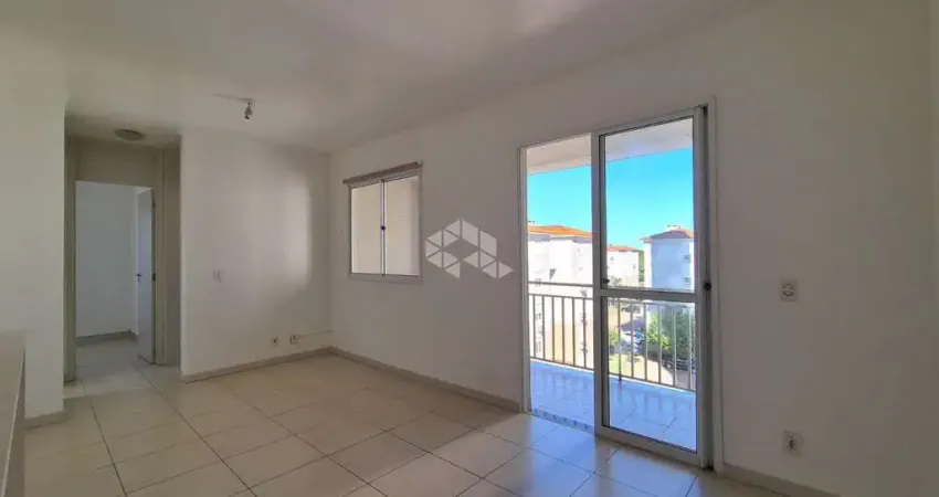 Apartamento de 2 dormitórios e 1 vaga de garagem, no bairro Humaitá, em Porto Alegre.