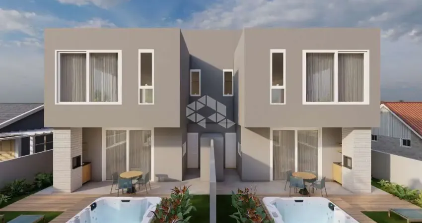 CASA GEMINADA COM 3 SUITES NO RIO TAVARES/ FLORIANOPOLIS