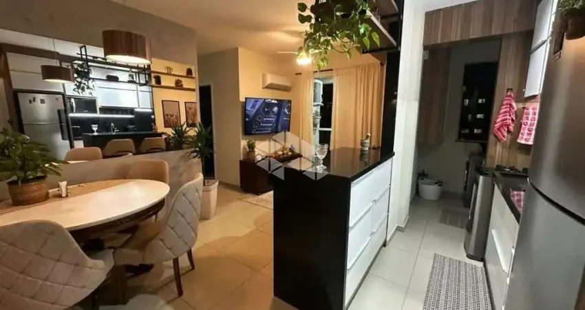 Apartamento à venda na pedra branca - 2 dormitórios com suíte, sacada com churrasqueira e vaga de garagem