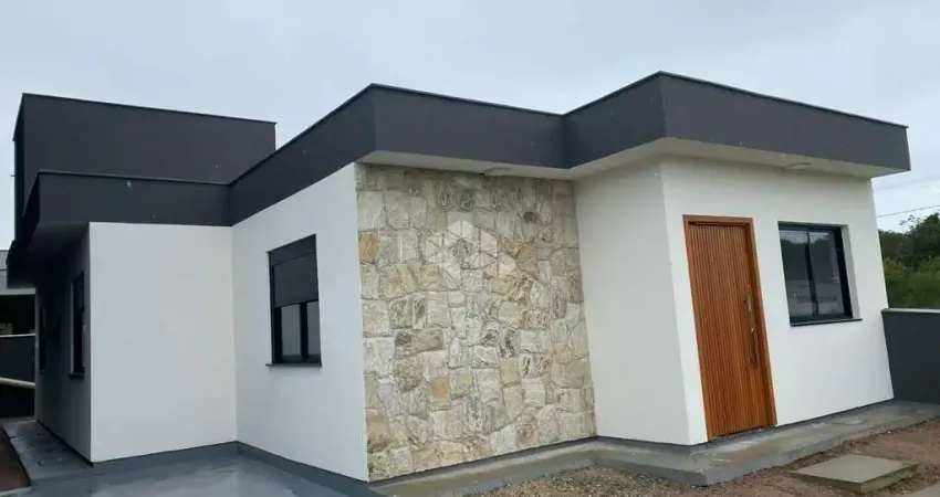 Casa térrea com 3 quartos e acabamento diferenciado à venda no bairro lisboa 3 - são josé/sc