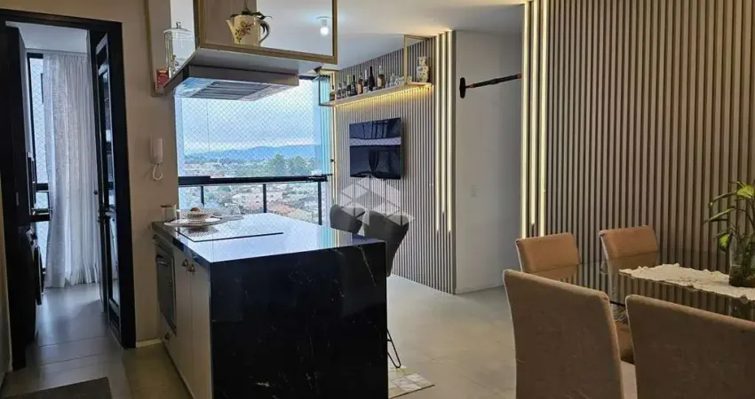 Apartamento mobiliado de 3 quartos à venda no condomínio vivendas home club - são josé/sc